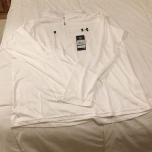 Under Armour 1/4 zip long sleeve active shirts